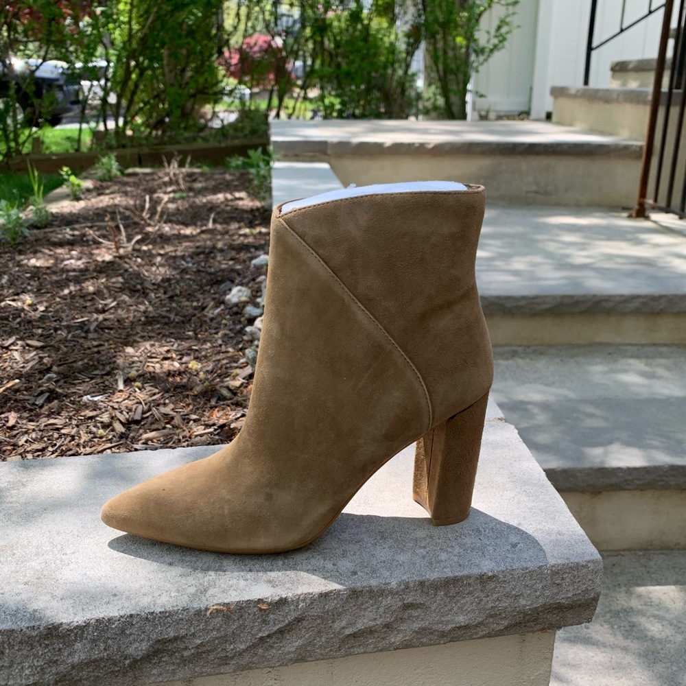 Suede Nine West Booties